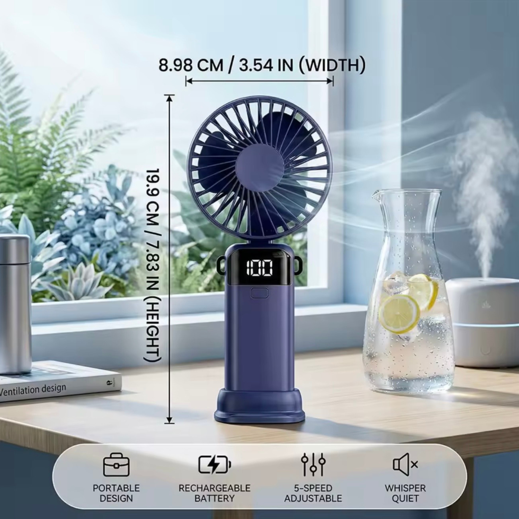 Tragbarer Handventilator